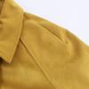 European and American autumn new loose casual American fashion locomotive style zipper lapel long sleeve short jacket