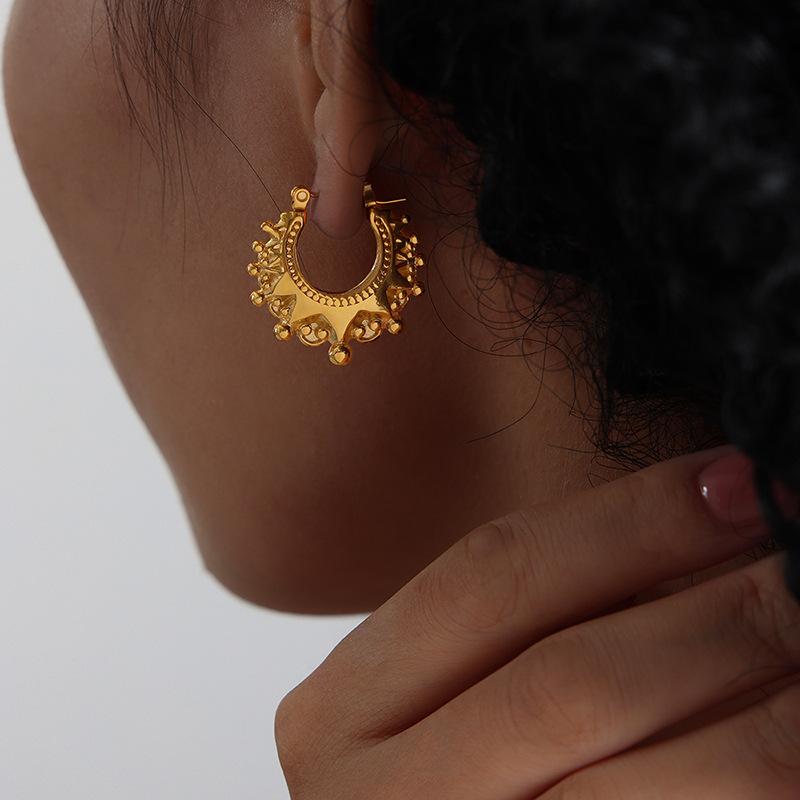 Серьги-кольца Золотой цвет Серебряный цвет Маленькие серьги-кольца Женские серьги Ювелирные изделия