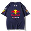 Red Bull Racing F1 Team T-Shirt Oracle Honda Bybit Print Oversized Men Women Casual Cotton Tee