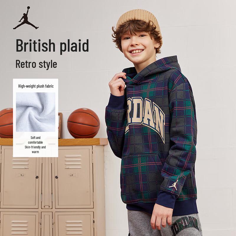 Jordan AJ Boys  Fleece Hooded Sweatshirt 6