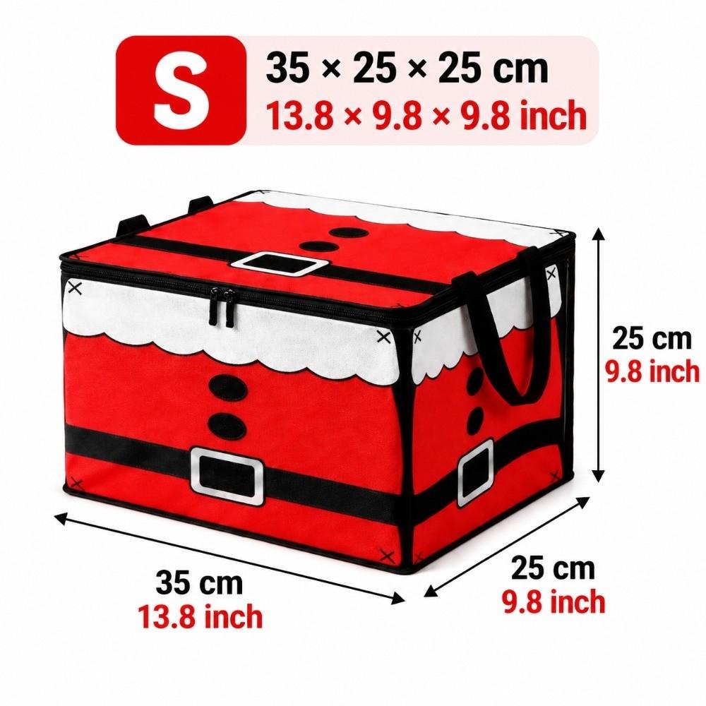 Large Capacity Christmas Storage Bins Laundry Clothes Organizer for Bedroom Office Home