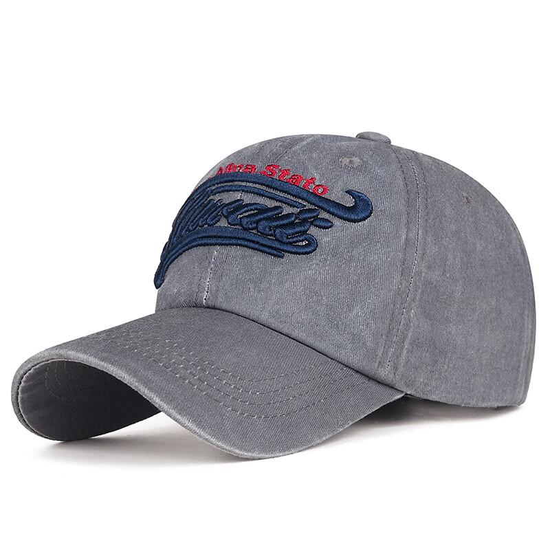 

ZHENYUEQI Washed Retro Soft Top Baseball Cap Adjustable