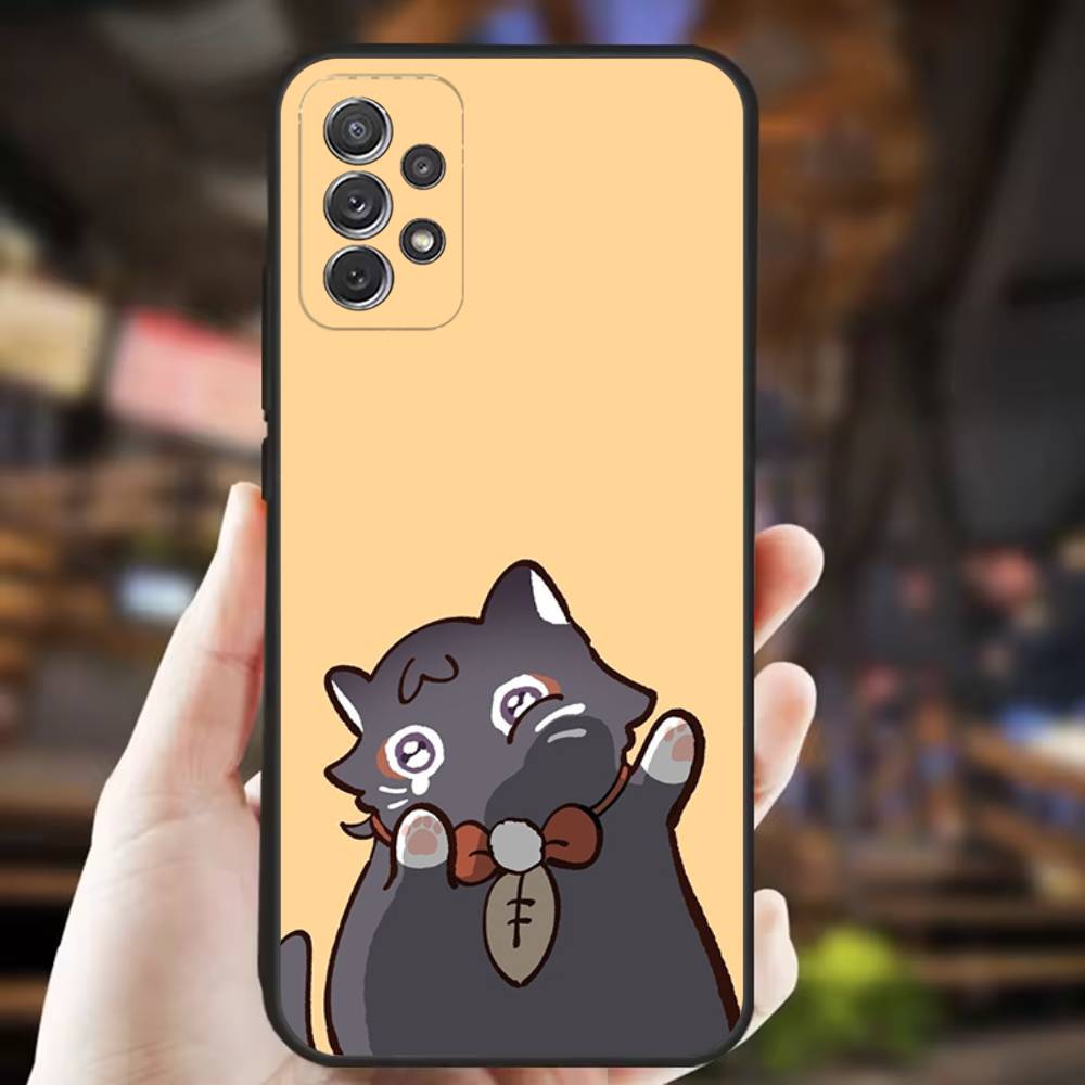 Scaramouche Genshin Impact Phone Case For Samsung S25,S24,S21,S22,S23,S30,Ultra,S20,Plus,Fe,Lite,Note,10,9,5G Black Cover