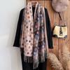 New Brand National Style Cashmere Scarf Winter Women Shawls Warm Blanket Wraps Female Foulard Bandana Thick Scarves
