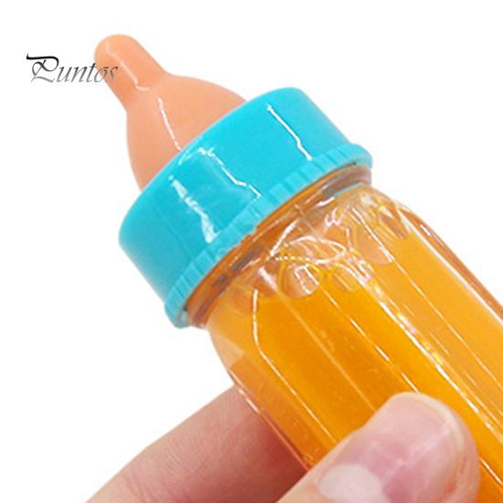 2Pcs Props Doll Bottle Toy Set Strange Juice Milk Disappears Toy Doll Bottle Disappearing Bottles Easy Play Gift for Parents