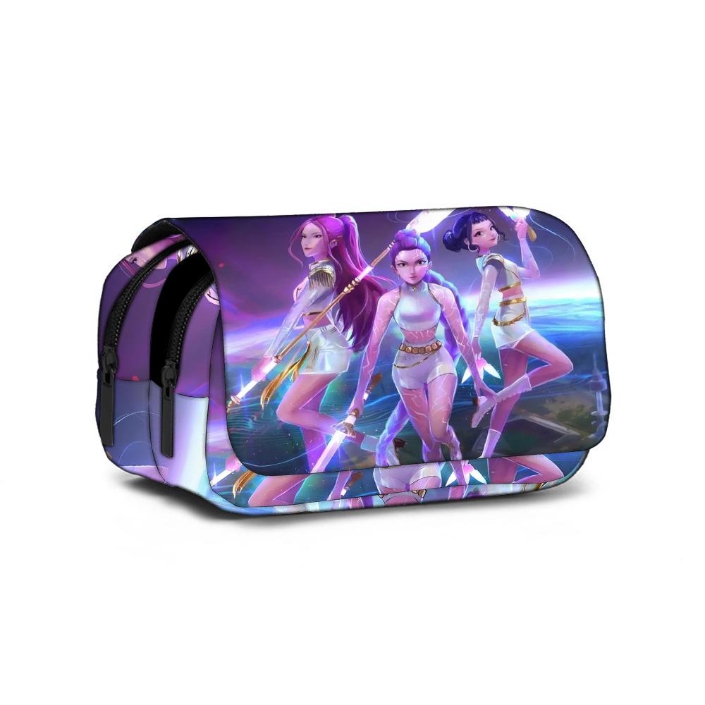 KPop DemonHunters all-over print studenten etui/schrijfwarentas