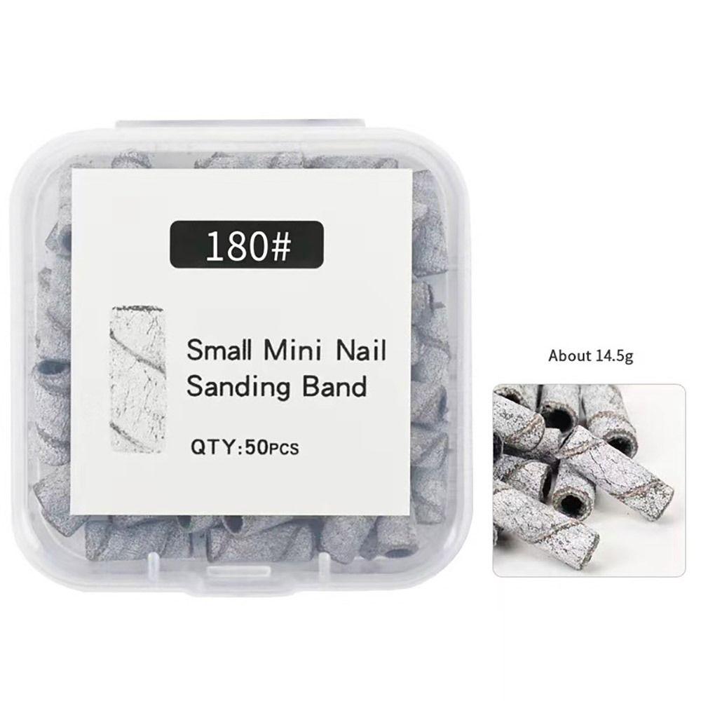 Durable Nail Drill Bits Mini Nail Grinding Tools Set Accessories Nail Polish Sanding Files