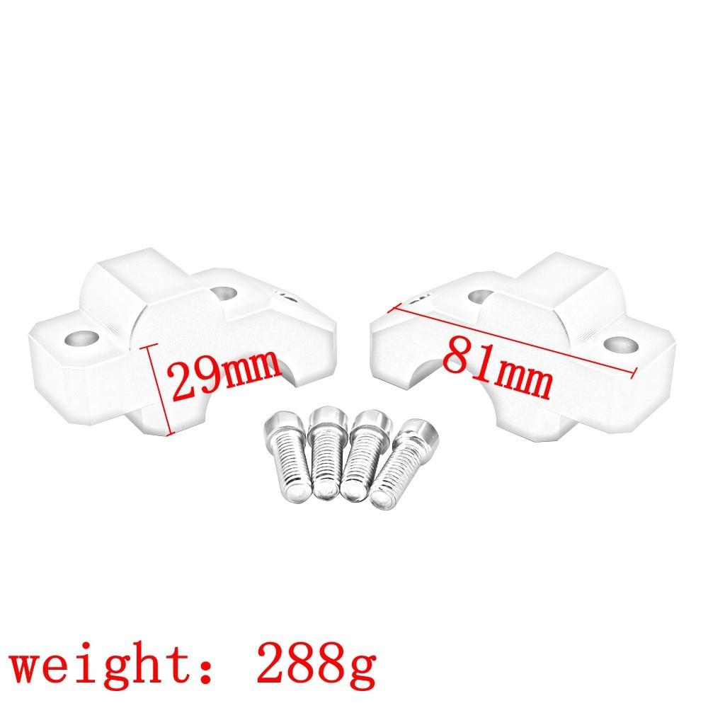 Durable Handlebar Elevation Blocks For Yamaha Mt09 Tracer Enhance Riding Comfort