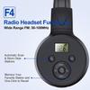 2022 New Head-Mounted Rechargeable FM Radio Earphones with Station Storage