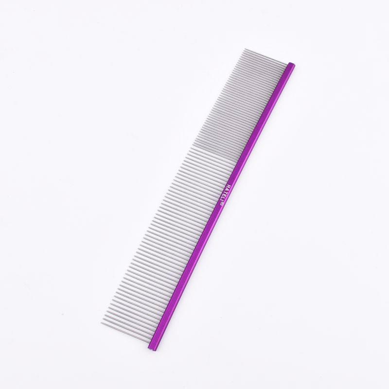 Pet Hair Comb 16/19/22cm Dog Grooming Profesional Stainless Steel Pin Comb Removes Hairs Cat And Dogs Beauty Massage Combs