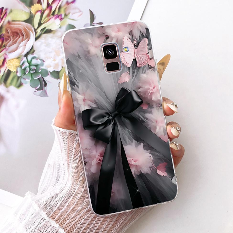 Clear Casing For Samsung Galaxy A8 Plus 2018 SM-A730F Phone Case For Samsung A8 Plus 2018 Cover Cute Fashion Funny Cool Painted