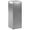 Plant Stand Silver 30 X 30 X 80 Cm Steel