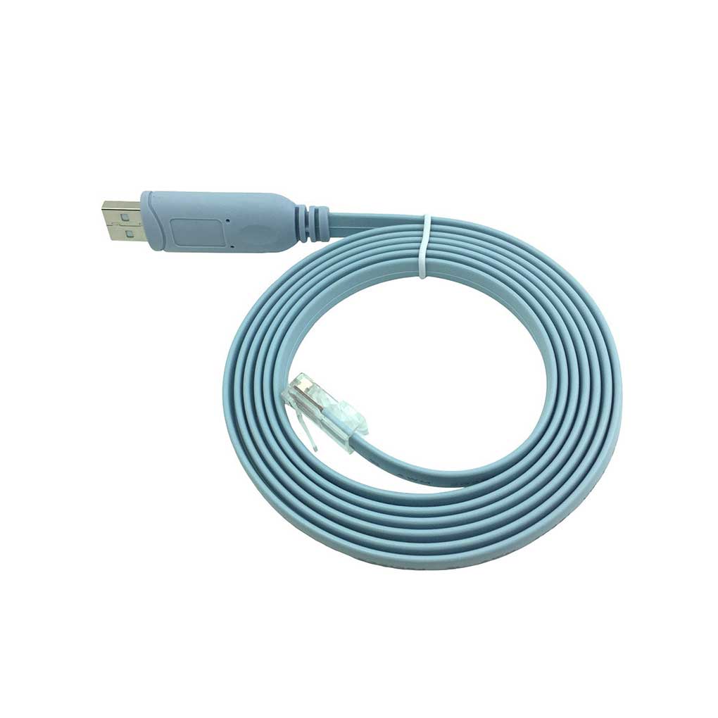 

Кабель USB до RJ45 1,8 м для консольного кабелю USB Cisco, лінія налагодження для Cisco H3C HP Arba 9306, консоль перекидання маршрутизатора Huawei синій