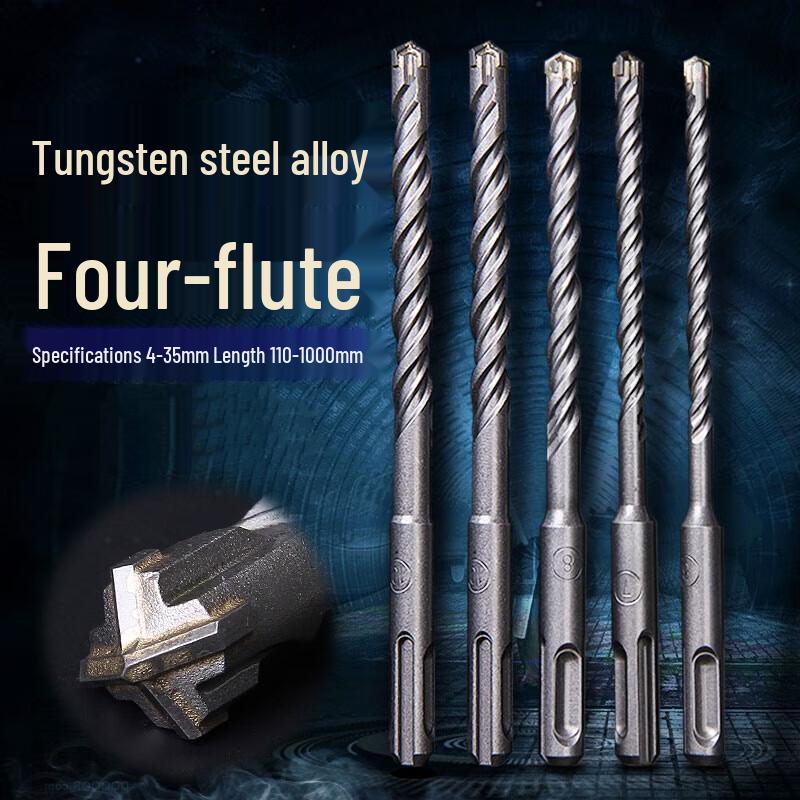 Concrete Impact Drill Bit (Round Shank)