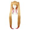 Tohru Cosplay Wig Kobayashi Dragon Maid Long Golden Pink Ombre Heat Resistant Synthetic Hair Anime Wigs + Wig Cap