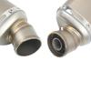 51mm Universal Motorcycle Exhaust Stainless Steel Muffler Escape 310 370 440 Mm Pipe 100cc-1000cc ATV GP Scooter For Fz6 Pcx125