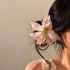 1PCS Multicolor Big Bohemia Lily Flowers Hair Clips Hawaiian Flowers Hair Pins for Bridal Wedding Hair Barrette Accessories