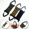 Двухголовый карабин Molle для кемпинга, треугольный крючок для ключей, карабин для рыбалки