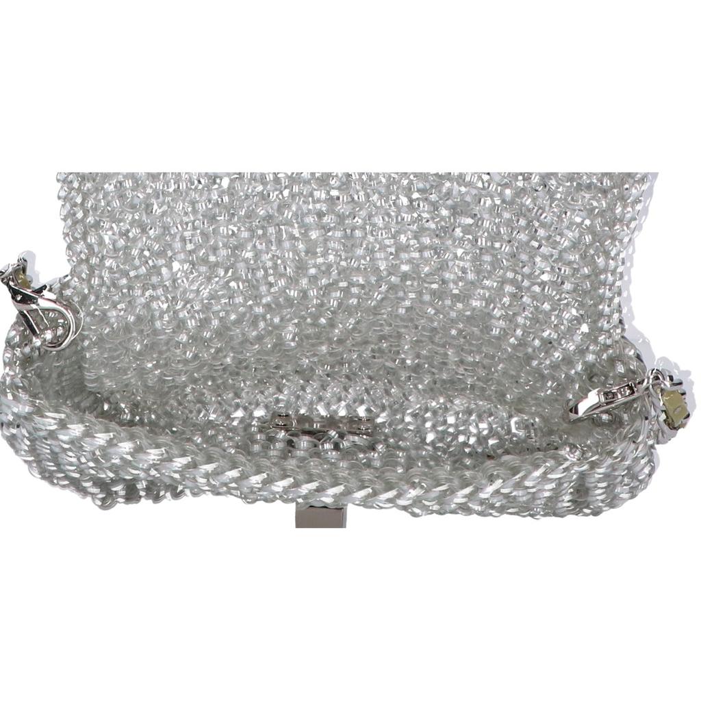 ANTEPRIMA [Beautiful Condition] Lucchetto Wire 3WAY Shoulder Handbag SilverUsed