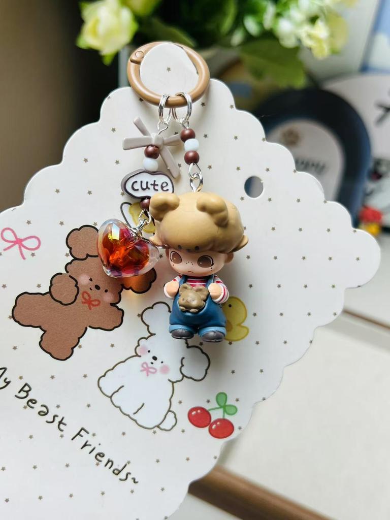It Can Be Punched To Make A Keychain, and The Mobile Phone Chain Is Cute and Trendy To Play with.