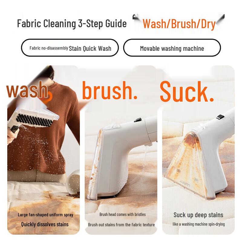 UWANT BY2305 Multi-Functional Fabric Cleaner CN plug (adapter included)