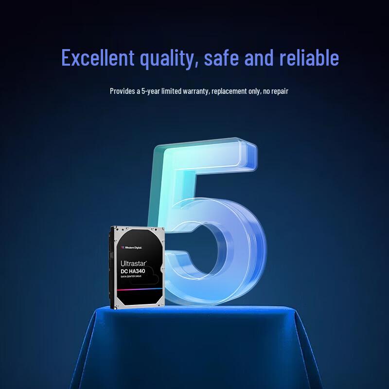 Western Digital WD 8TB Enterprise SATA HDD DC HA340