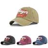 Cap Duck Stereoscopic Alphabet Player Embroidered Baseball Cap Vintage Visor Cap
