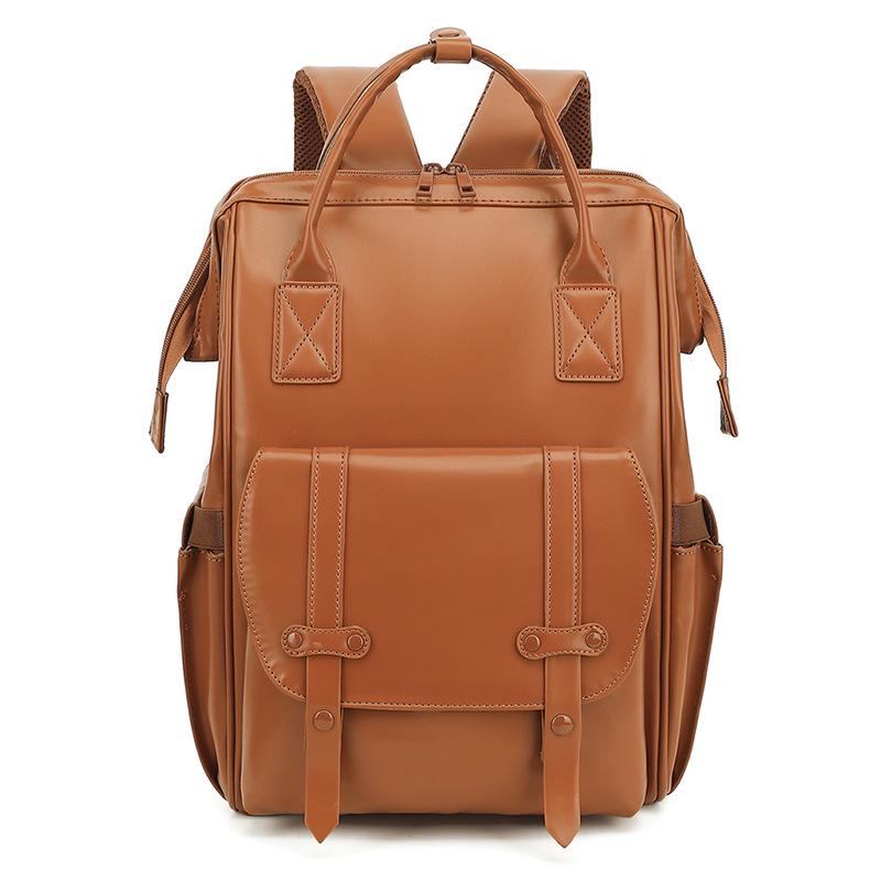 Zaino Multifunzione Mamma Volpe Senza Preoccupazioni - Grande Capacità, Borsa alla Moda per Uscite di Mamma e Bambino.