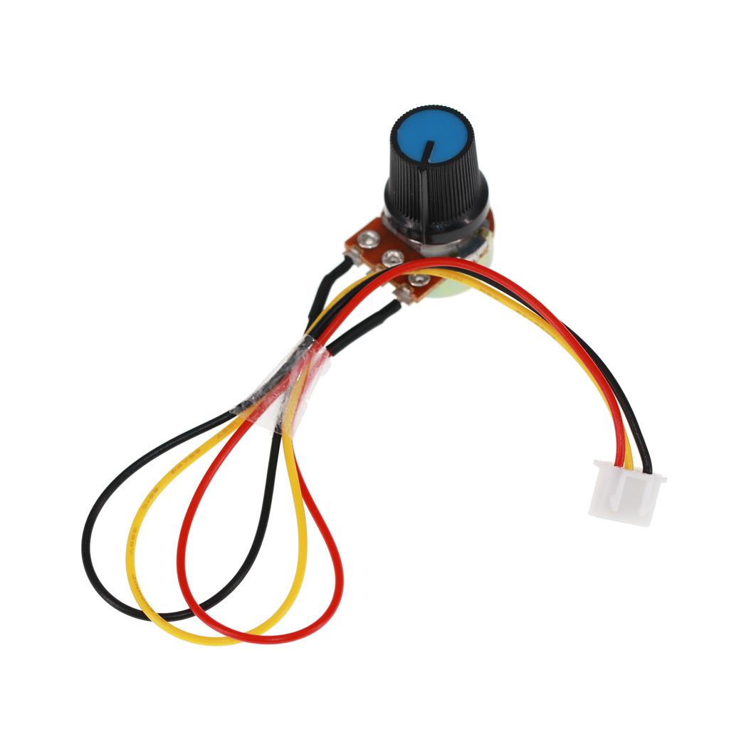 4 szt. Kontrolery prędkości silnika 1,8/3/5/6/12V 2A PWM Kontrole W zestawie śrubokręt Zabezpieczenia nadprądowe Łatwe w instalacji