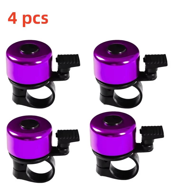 1/4pcs MTB Bicycle Bell Aluminum Alloy MTB Bike Safety Warning Alarm Cycling Handlebar Bell Ring Bicycle Horn Cycling Accessorie
