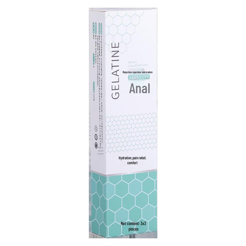 Lubrifiant de îngrijire anală cu dublu scop Miji 3g - neted și plăcut, cutie de 200 de pachete