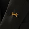 European & American Stainless Steel Luxury Brooch - Non-fading, Niche Design, Anti-exposure, Elegant Lapel Pin.