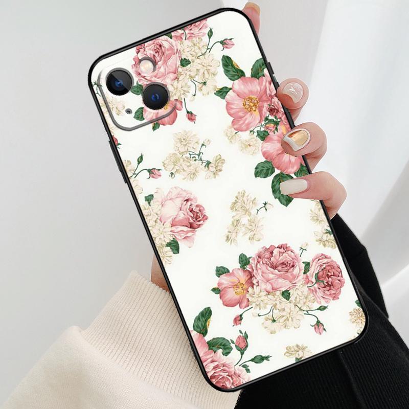 Beautiful Garden Red Roses Flowers Phone Case For iPhone 17 Pro Max 16 15 14 11 12 13 Pro Max mini 15 16 Plus 16e 17 Air Cover