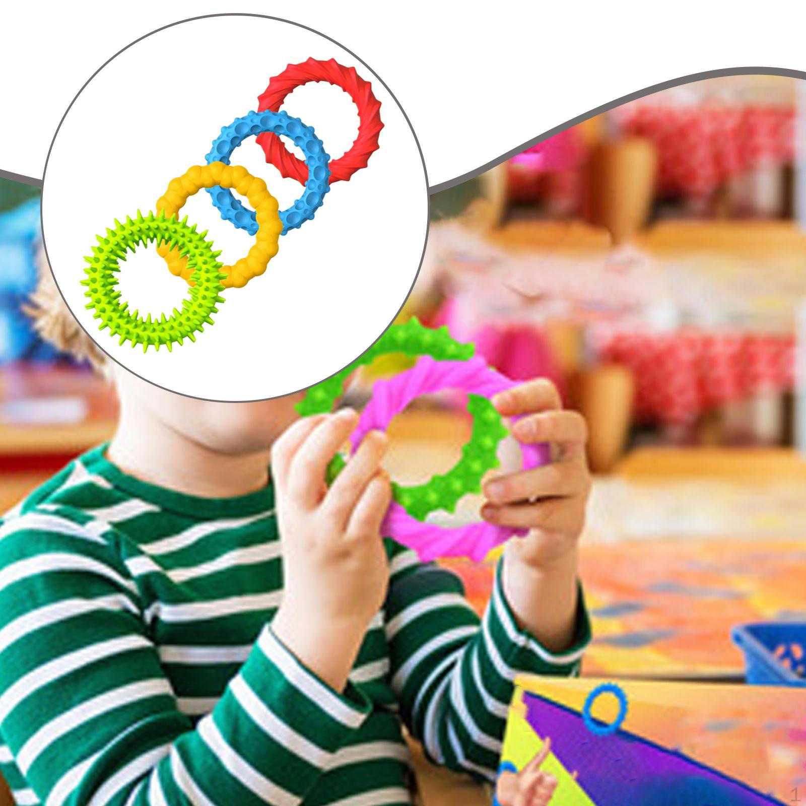 

Fidget Ring Sensory Toys Silent Calm Down for Teens Children Adhd