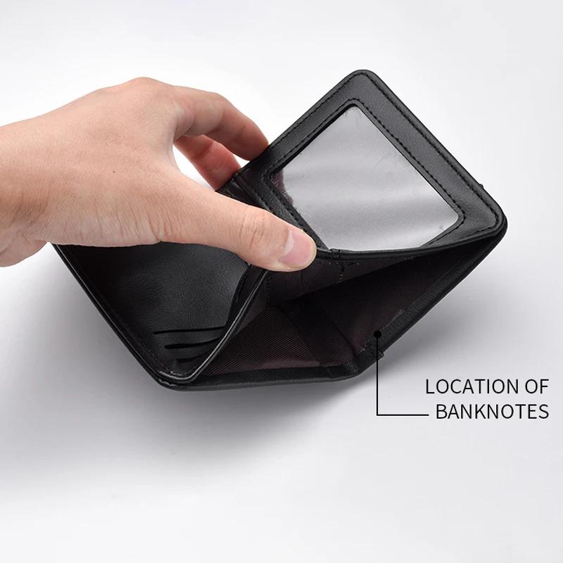 PU Leather Car Wallet Card Holder for Mitsubishi Outlander Lancer ASX Mini Credit Card Case Portable Auto Accessories