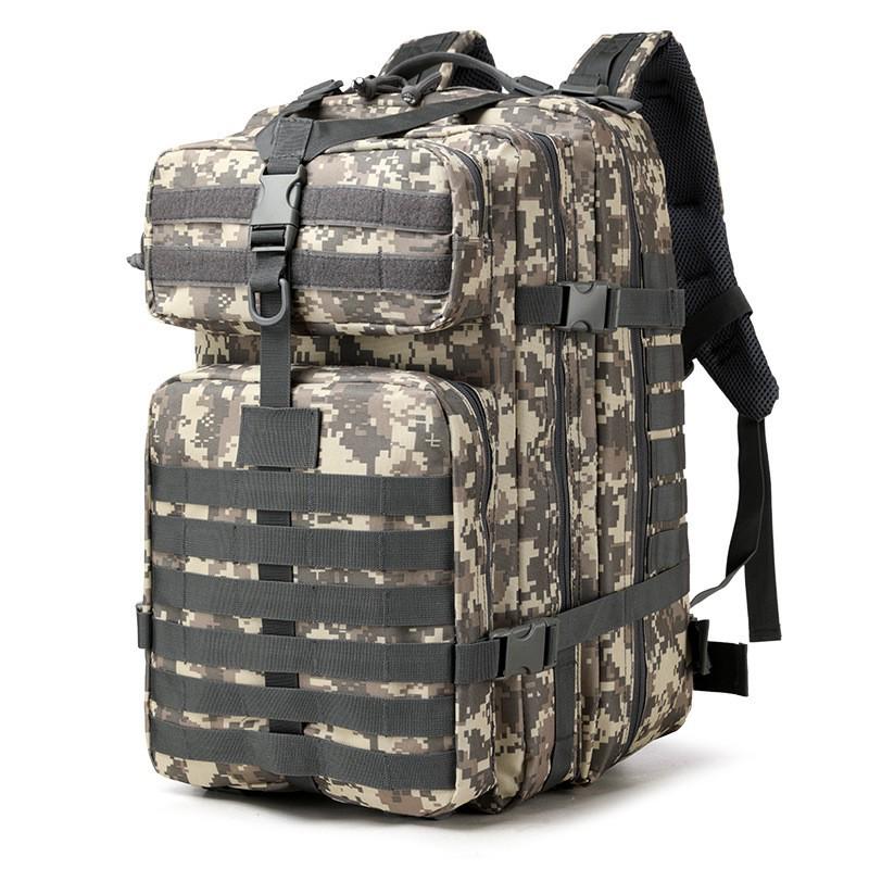 Outdoor Camouflage Waterproof Tactical Backpack for Hiking and Leisure Travel