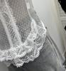 Sheer Lace Trim Camisole with Chest Pads and Slim-Fit Boning