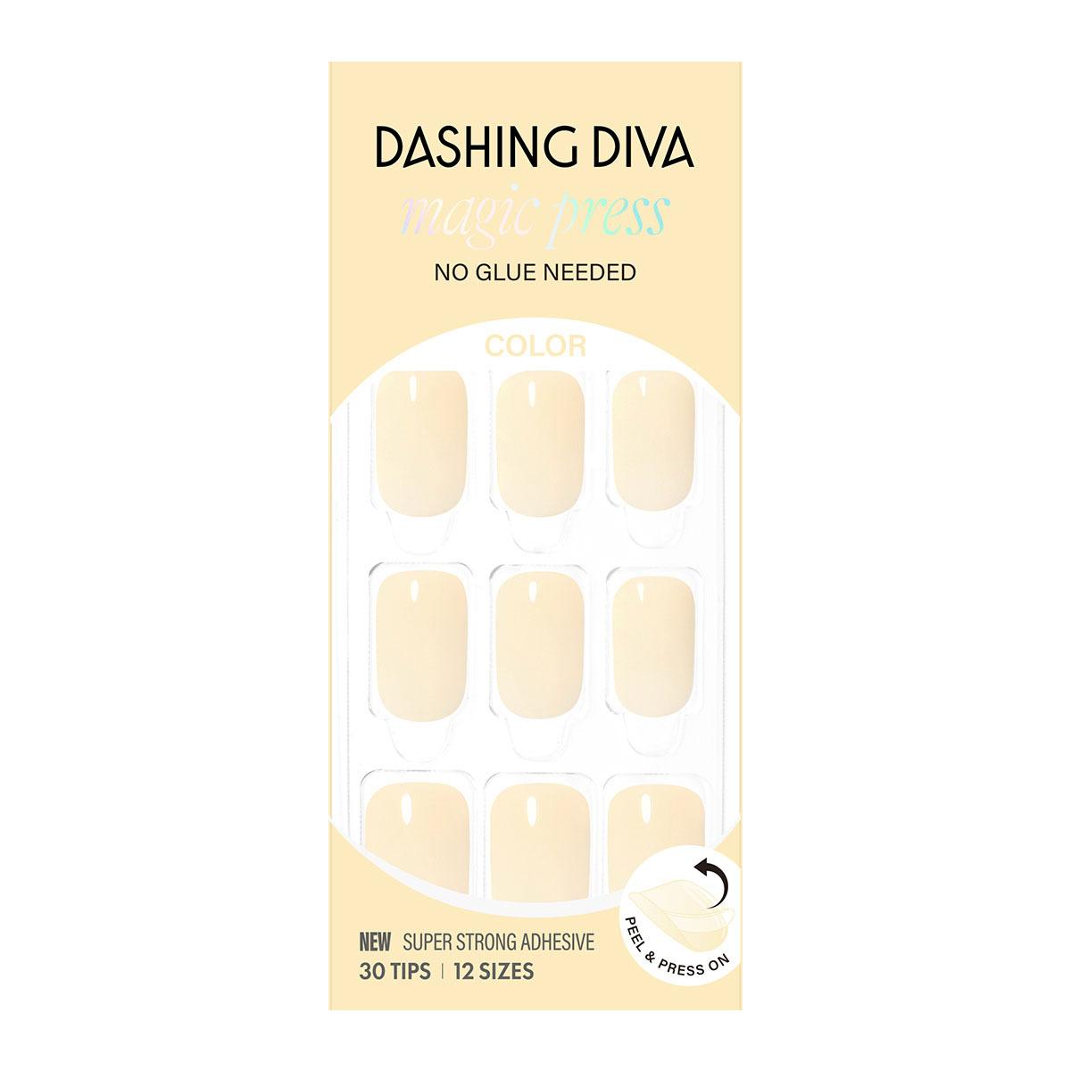 

DASHING DIVA Magic Press Color Nail/Pedi 19 types butter yellow