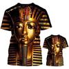 2025 Summer New Men's T-shirt Cartoon Fun Pattern Summer Loose and Casual Men's Round Neck T-shirt