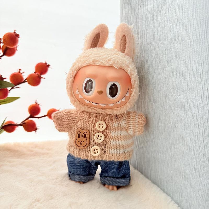 [Nur Kleidung] Schlüsselanhänger der ersten und zweiten Generation, Kleideranhänger, Etikett für sitzenden Partybären, Schal, Hut.