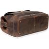 New Vintage Leather Briefcase Doctor Bag - Real Leather Briefcase - Style Handbag - Italian Handmade Medical Bag