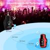 KIMAFUN 2.4G Wireless In-Ear Monitor System with Rechargeable Transmitter, Receiver and Earphones for Stage Performance, Band Rehearsal, GuitarBass