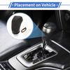 VekAuto Gear Shift Knob Cover for Subaru Impreza 1 Artificial Leather 2017-2023, Anti-Slip, Set,