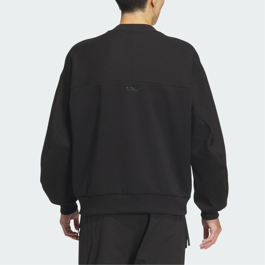 Adidas FW24 Future Style Pre Series Logo Sports Casual Long Sleeve Sweatshirt Men sweatshirt Black JN3467