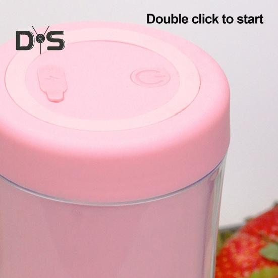 Portable Blender for Shakes Smoothies Rechargeable 420ml Juicer Cup Household Electric Juicer Cordless Smoothie Blender