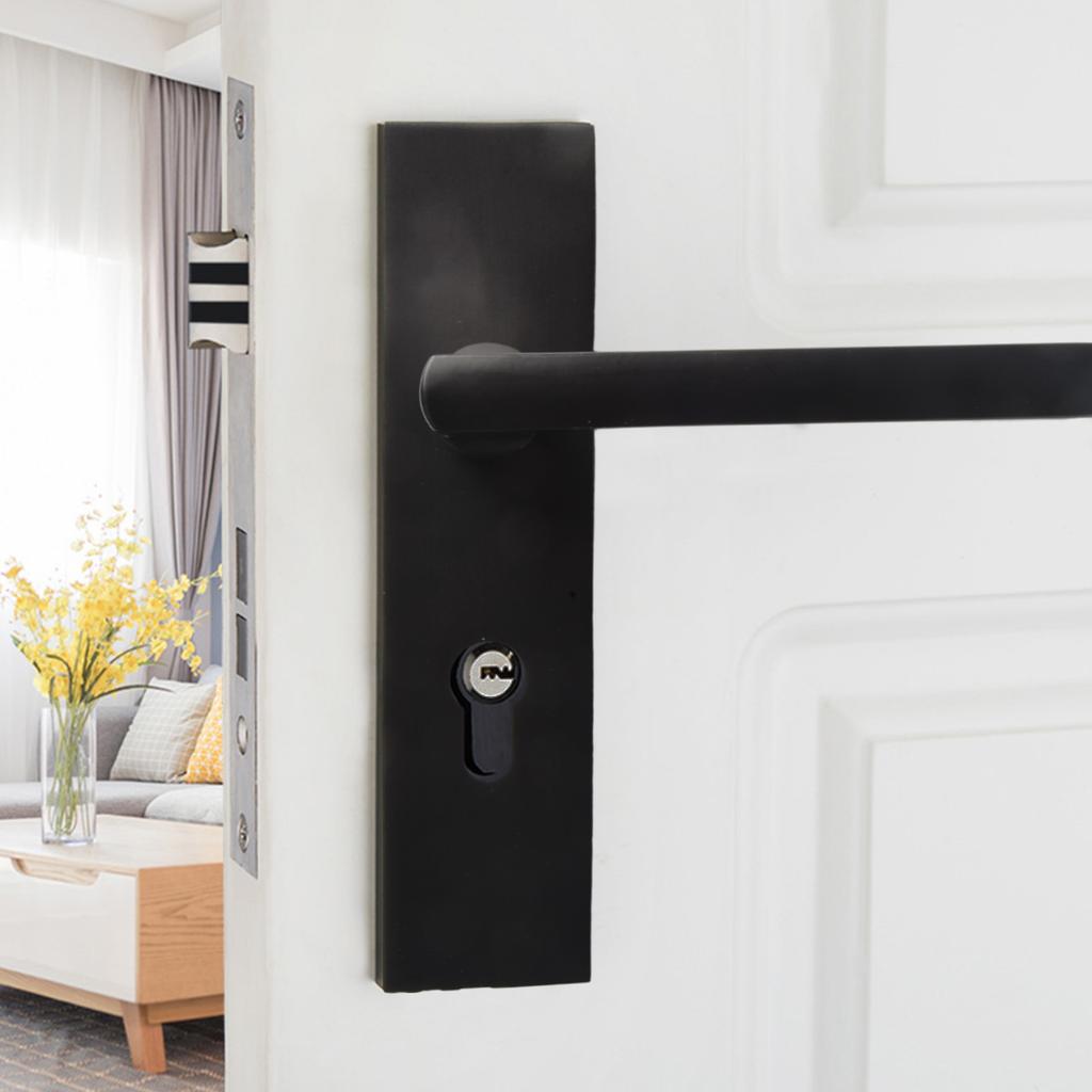 HANDLE Door Handle Heavy Duty Lockable Portable Security Handle Heavy Duty Security Door Iron Sheet Mortise Locks