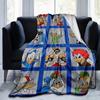 1pc Donald Duck & Friends Character Print Blanket Home Decor, Couch Throw, Outdoor, Gift for Friends, Flannel, Bedroom, Living Room, Travel