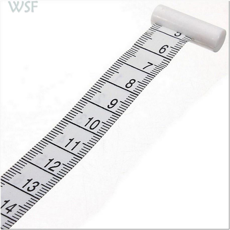 Fangle Practical Fitness Accurate Fat Caliper Measuring Body Tape Ruler Measure WSN2