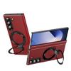 Magnetic Adsorption Phone Case With Built-in Kickstand Galaxy Z Fold 8 Ultra 7 PCTPU Hybrid Shockproof