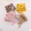 Stylish Kids Bonnet Hat with Earflaps Warm Lined Cap Soft & Warm Bear Baby Hat Ear Protections Cap for Boys & Girls Gift